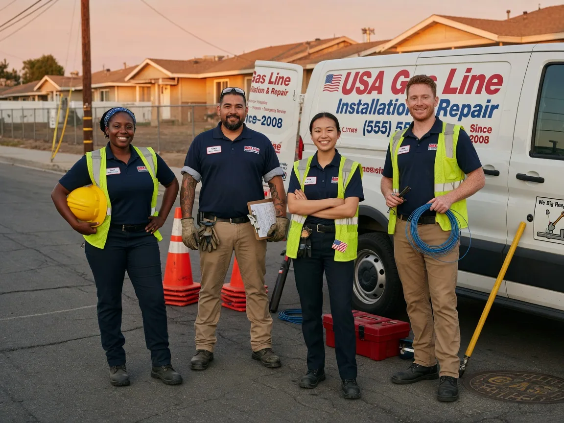 Gas Line Installation company in Dover, OH